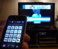 Freemote : un logiciel permettant de prendre le contrôle d'une Freebox HD avec l'iPhone Freemote : un logiciel permettant de prendre le contrôle d'une Freebox HD avec l'iPhone